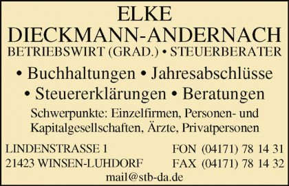 E. Dieckmann-Andernach Steuerberater