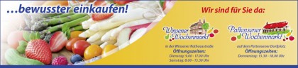 Winsener Wochenmarkt & Pattensener Wochenmarkt