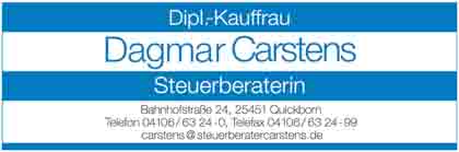 Hartmann-Marktplatz Dipl.-Kauffrau Dagmar Carstens Steuerberaterin Hartmann-Plan