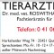 Tierarztpraxis  Dr. med. vet. R. van Haaren
