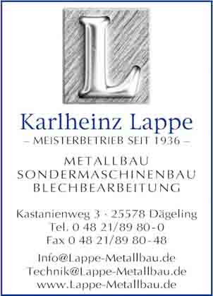 Hartmann-Marktplatz Fa. Karl Heinz Lappe Maschinen Metallbau Hartmann-Plan