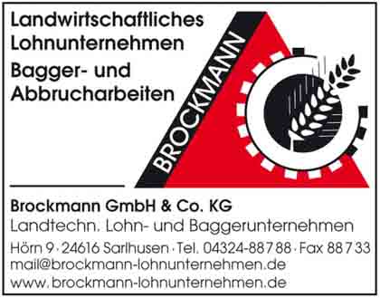 Hartmann-Marktplatz Brockmann GmbH & Co. KG- Landtechn. Lohn- und - Baggerunternehmen Hartmann-Plan