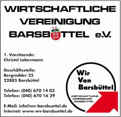 Hartmann-Marktplatz Wirtschaftliche Vereinigung Barsbüttel e. V. Hartmann-Plan