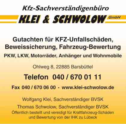 Hartmann-Marktplatz Klei & Schwolow GmbH KFZ-Sachverständigenbüro Hartmann-Plan
