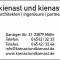 Kienast und Kienast  Architekten/Ingenieure/Partner