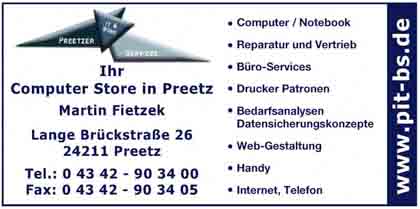 Hartmann-Marktplatz Preetzer IT & Büro Services - Martin Fietzek Hartmann-Plan