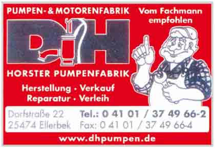 Hartmann-Marktplatz Horster Pumpenfakrbik - D& H Pumpen Hartmann-Plan