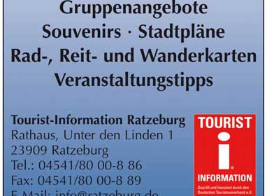 Hartmann-Marktplatz Tourist-Information - Ratzeburg Hartmann-Plan