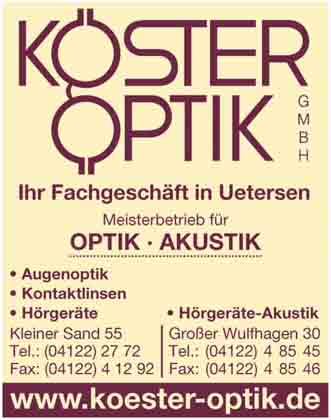 Hartmann-Marktplatz Köster Optik Optik GmbH - Hörgeräte Hartmann-Plan